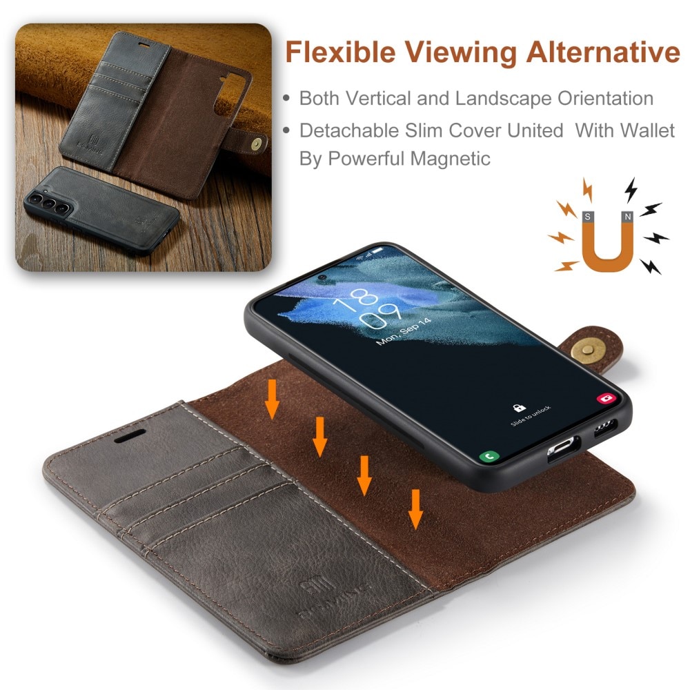 Samsung Galaxy S24 PlusMagnet Wallet Brown