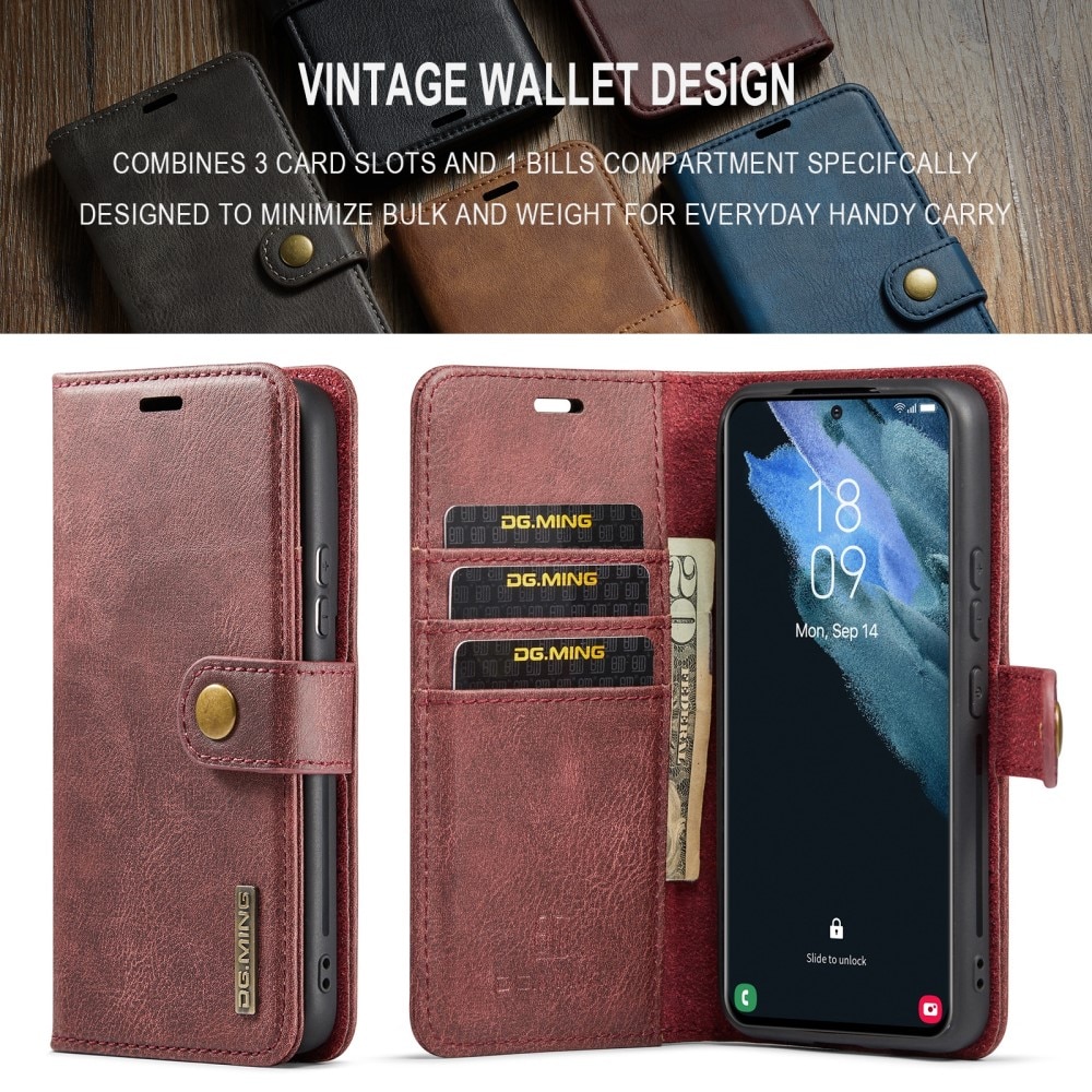 Samsung Galaxy S24 PlusMagnet Wallet Red