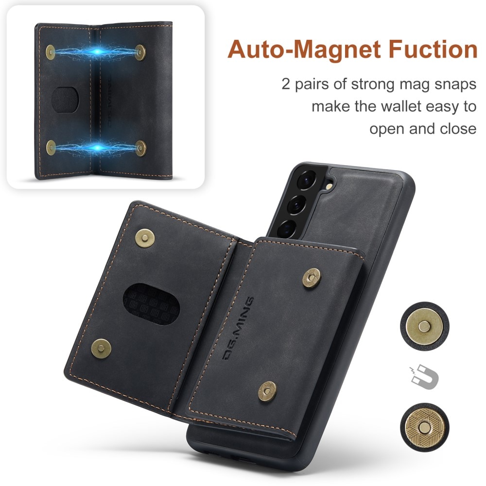 Samsung Galaxy S24 Plus Magnetic Card Slot Case Black