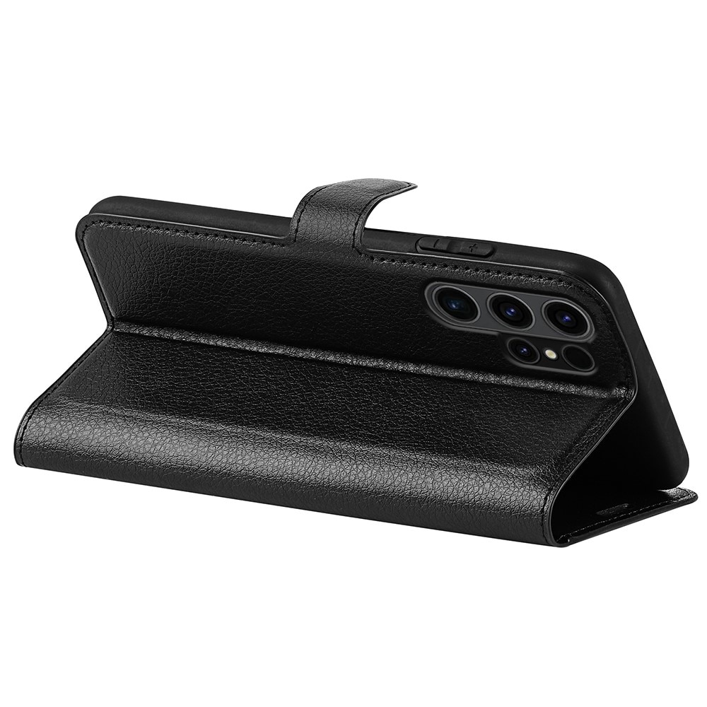 Samsung Galaxy S24 Ultra Wallet Book Cover Black