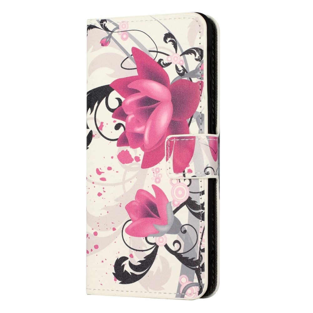 Samsung Galaxy A55 Wallet Case Flowers