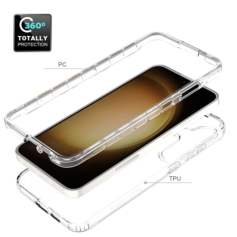 Samsung Galaxy S24 Plus Full Cover Case Transparent