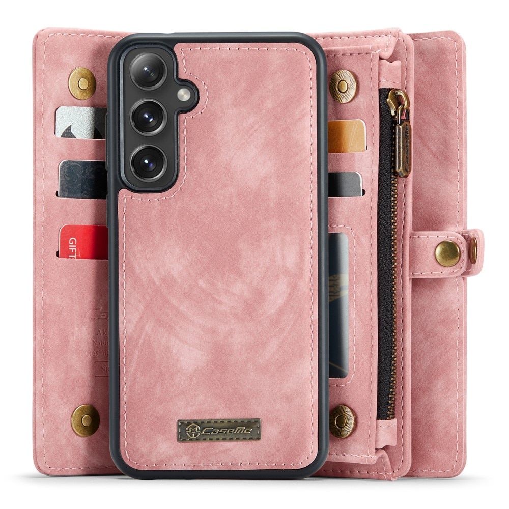 Samsung Galaxy S24 Multi-slot Wallet Case Pink