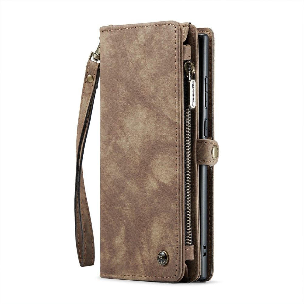 Samsung Galaxy S24 Ultra Multi-slot Wallet Case Brown