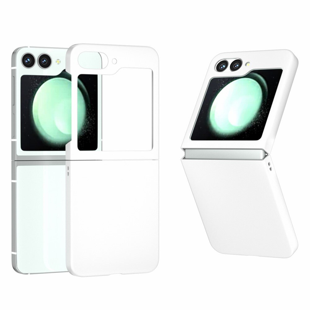 Samsung Galaxy Z Flip 6 Rubberized Hard Case White