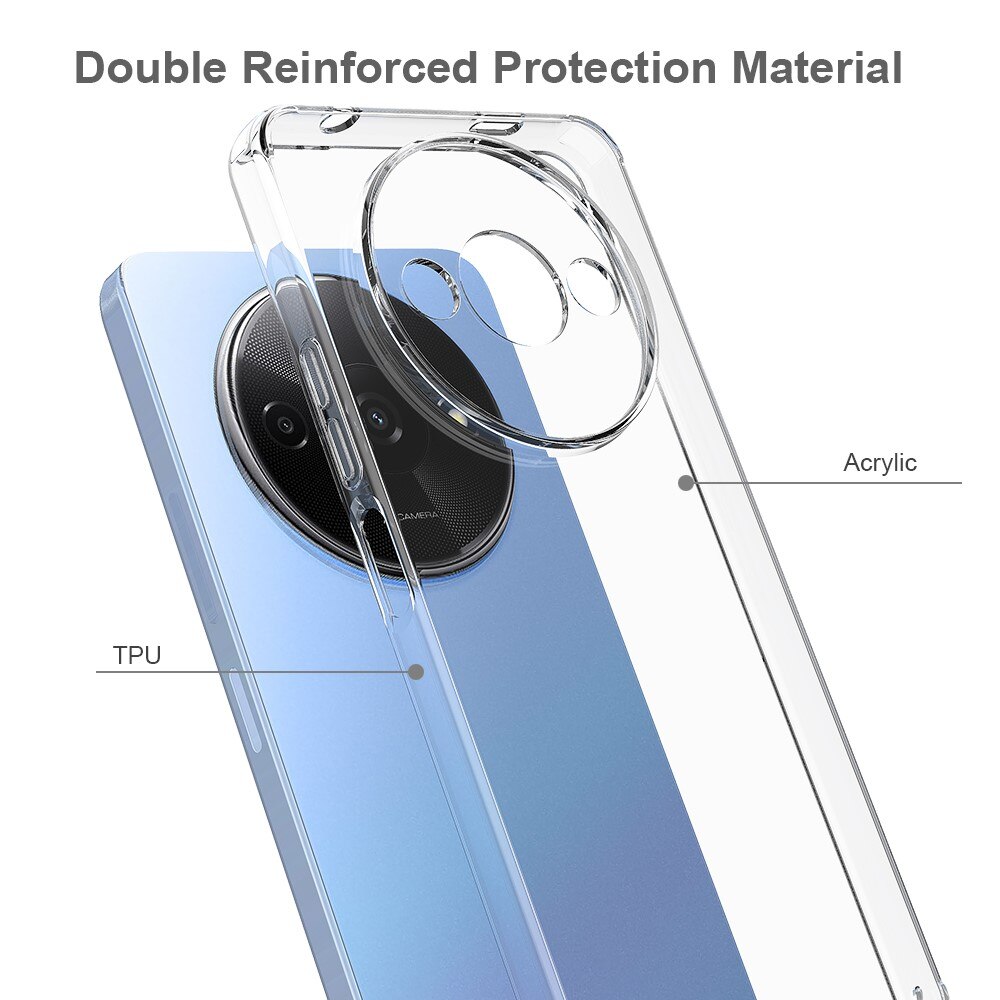 Xiaomi Redmi A3 Hybrid Case Transparent