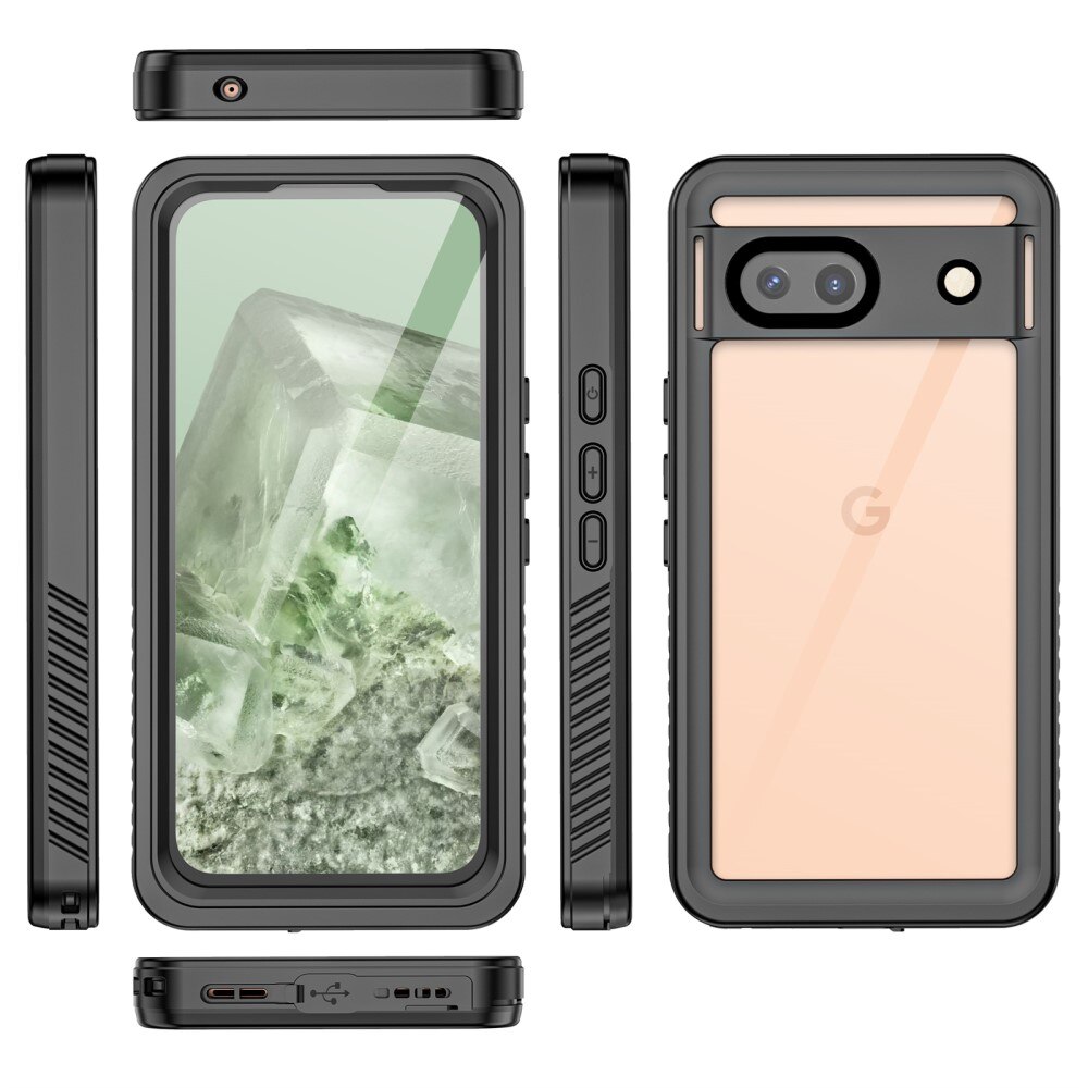 Google Pixel 8a Waterproof Case Transparent