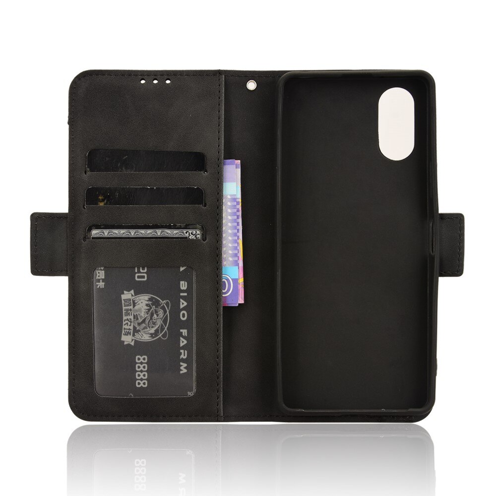 Sony Xperia 10 VI Multi Wallet Case Black