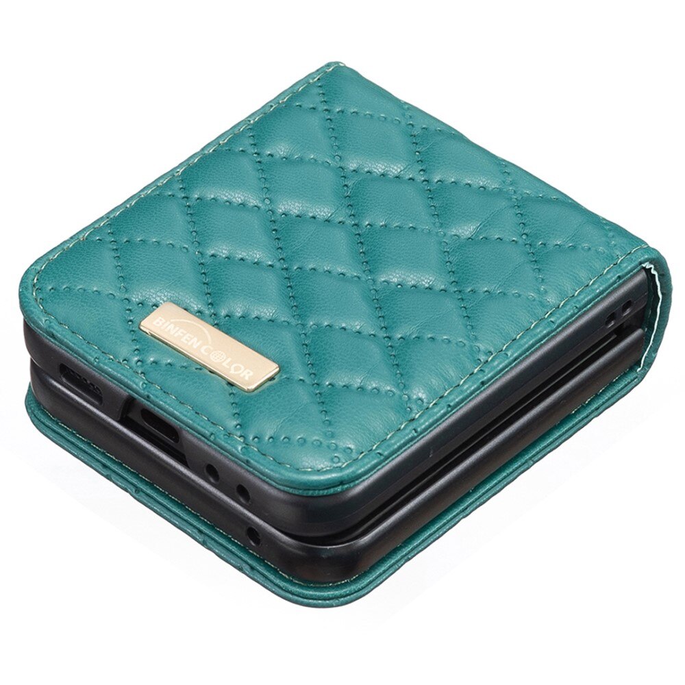 Samsung Galaxy Z Flip 6 Quilted Cover Green