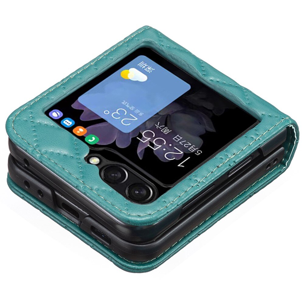 Samsung Galaxy Z Flip 6 Quilted Cover Green