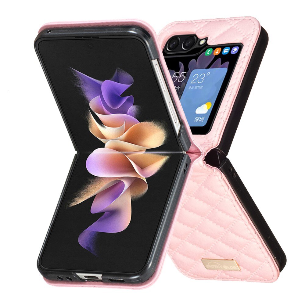 Samsung Galaxy Z Flip 6 Quilted Cover Pink