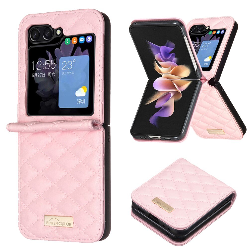 Samsung Galaxy Z Flip 6 Quilted Cover Pink