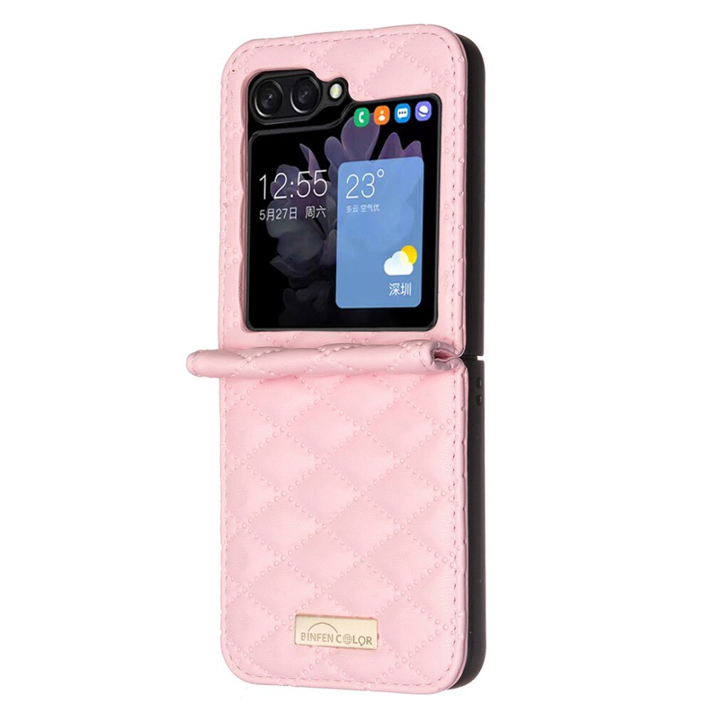 Samsung Galaxy Z Flip 6 Quilted Cover Pink