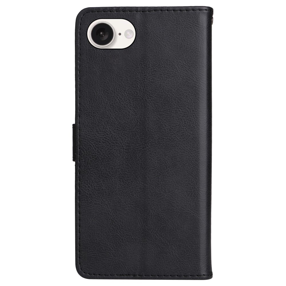 iPhone 16e Wallet Case Black