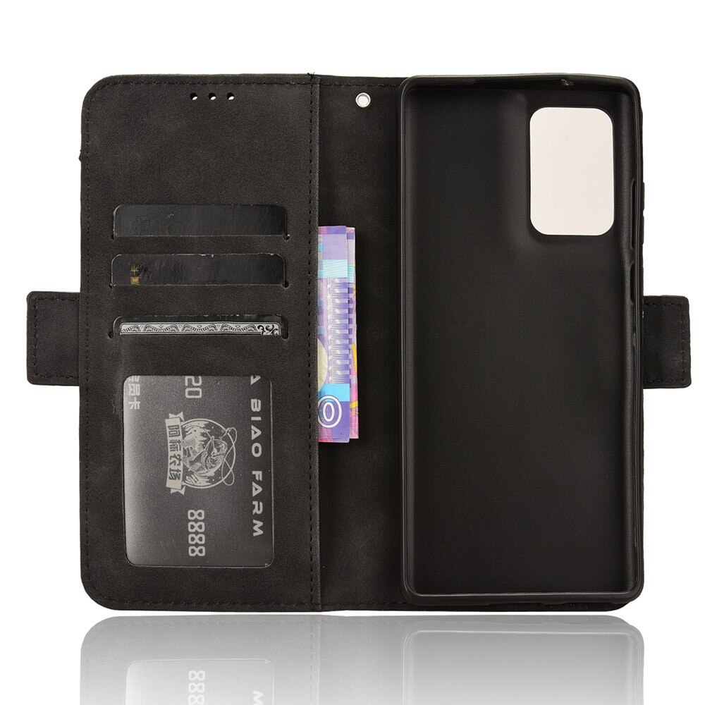 Motorola Edge 50 Fusion Multi Wallet Case Black