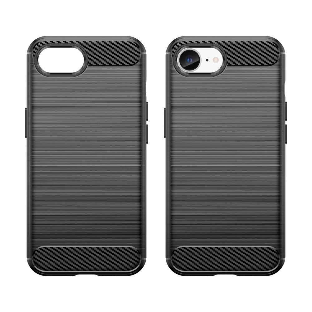 iPhone SE 2025 Brushed TPU Case Black