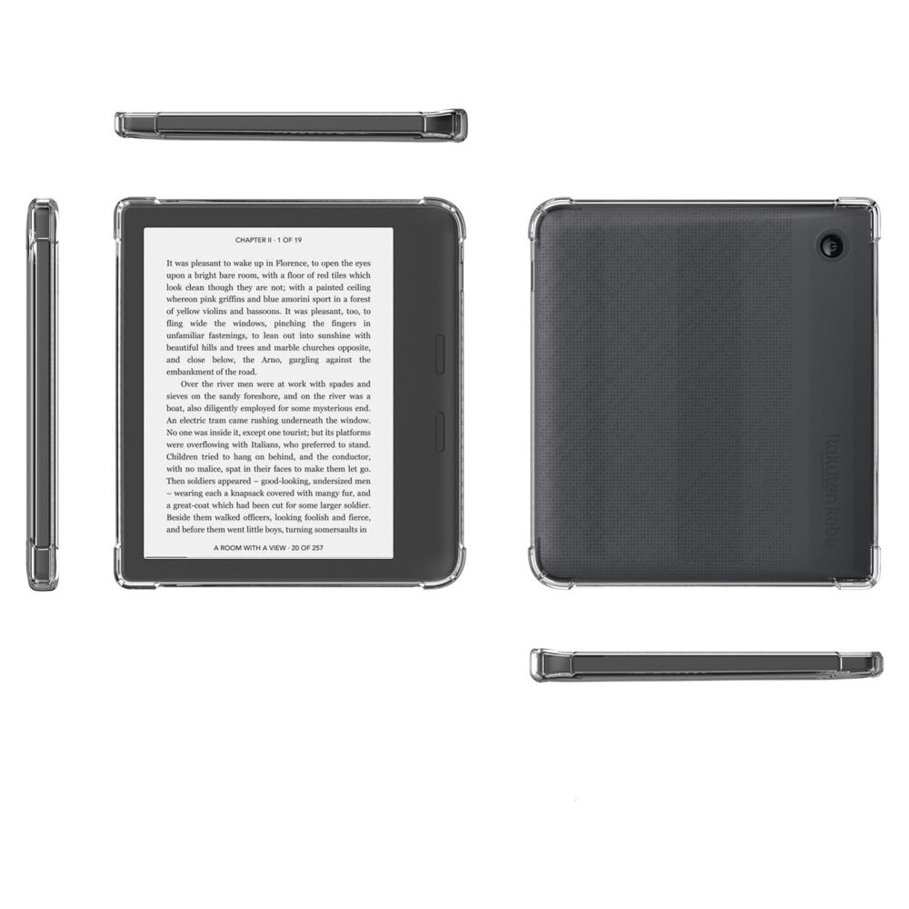 Kobo Libra H2O Case Transparent