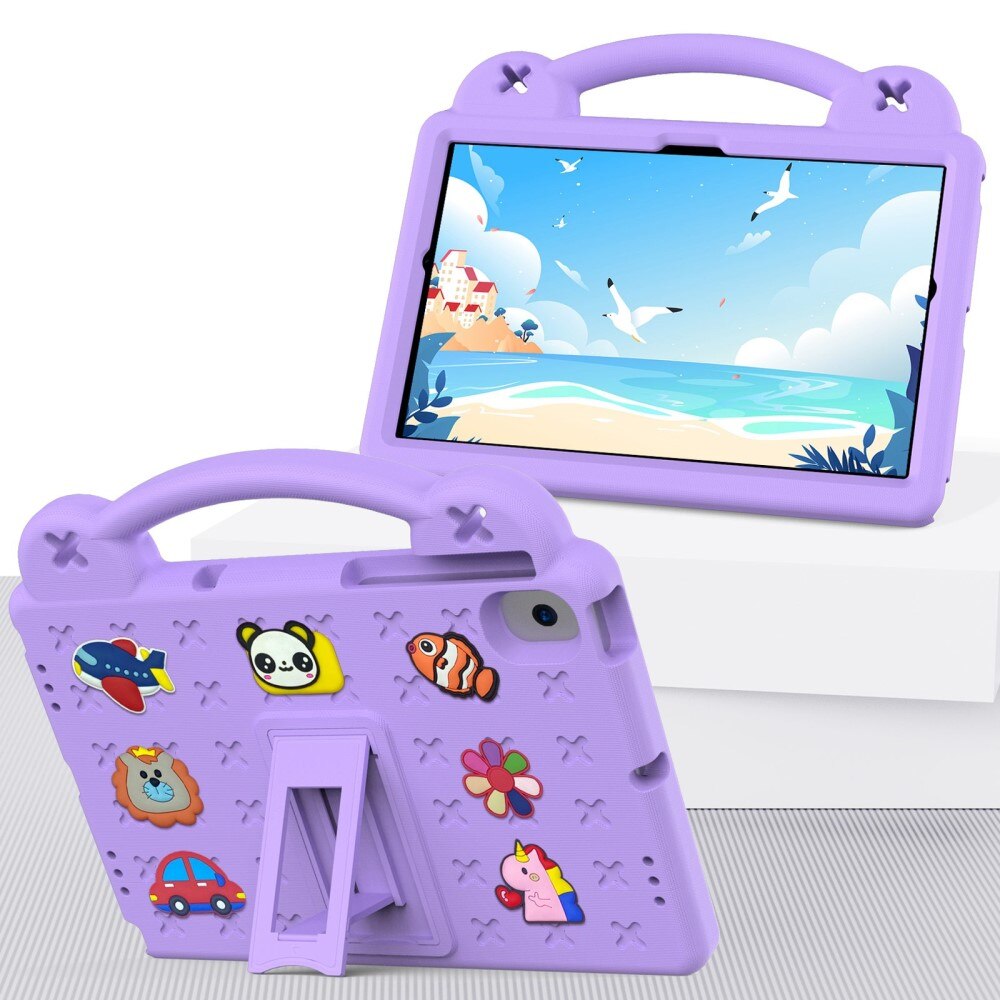 Kickstand Shockproof Case Kids Samsung Galaxy Tab A8 10.5 Purple