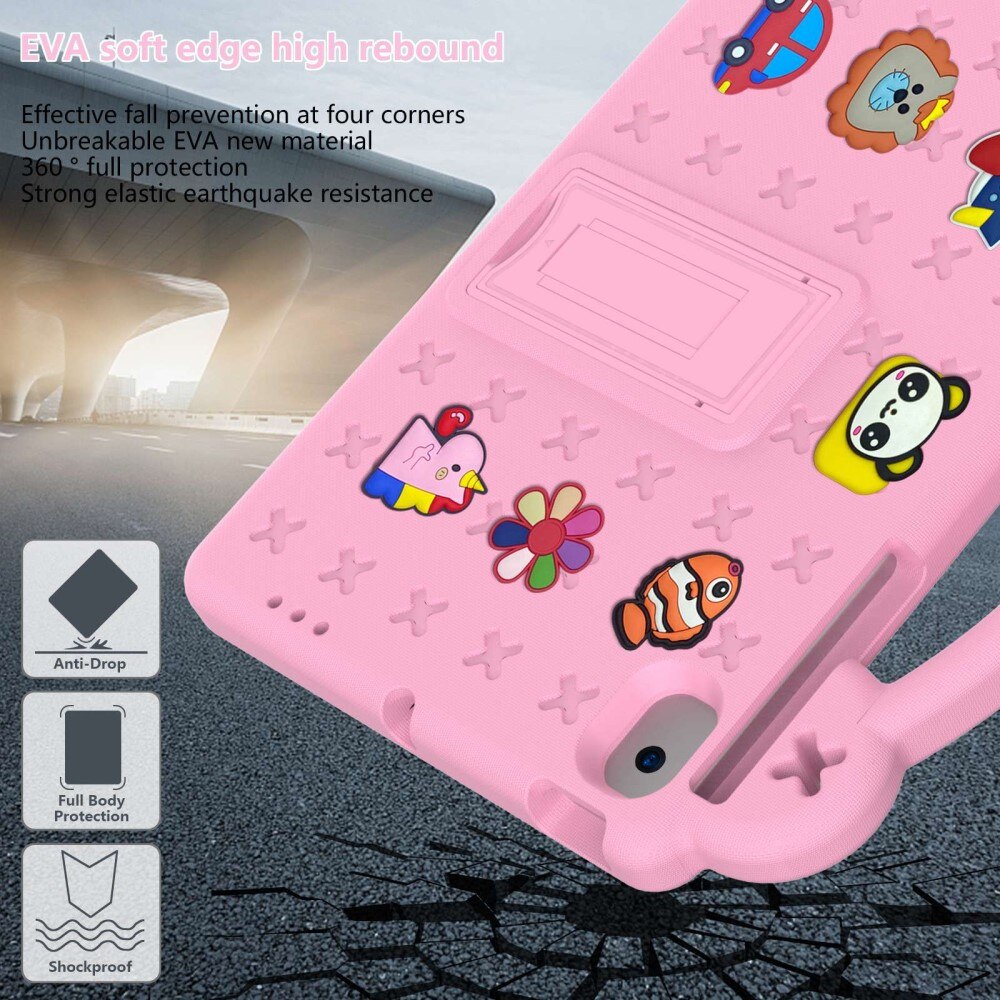 Kickstand Shockproof Case Kids Samsung Galaxy Tab A8 10.5 Pink