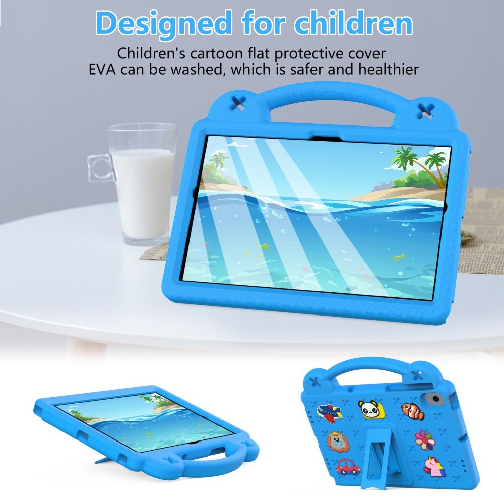 Kickstand Shockproof Case Kids Samsung Galaxy Tab A8 10.5 Blue