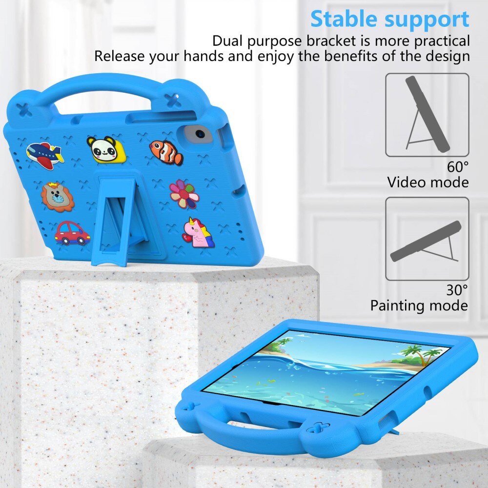 Kickstand Shockproof Case Kids Samsung Galaxy Tab A8 10.5 Blue