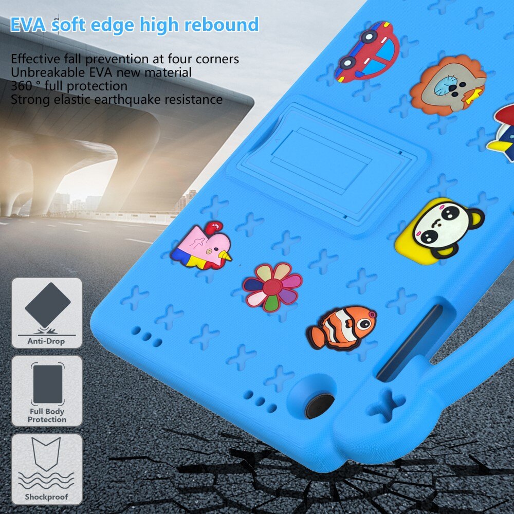 Kickstand Shockproof Case Kids Samsung Galaxy Tab A9 Plus Blue