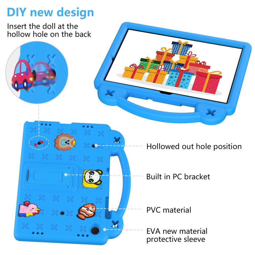 Kickstand Shockproof Case Kids Samsung Galaxy Tab A9 Plus Blue