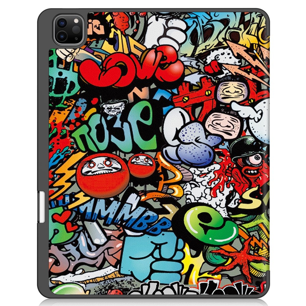 Apple iPad Air 13 (2024) Tri-Fold Cover Graffiti