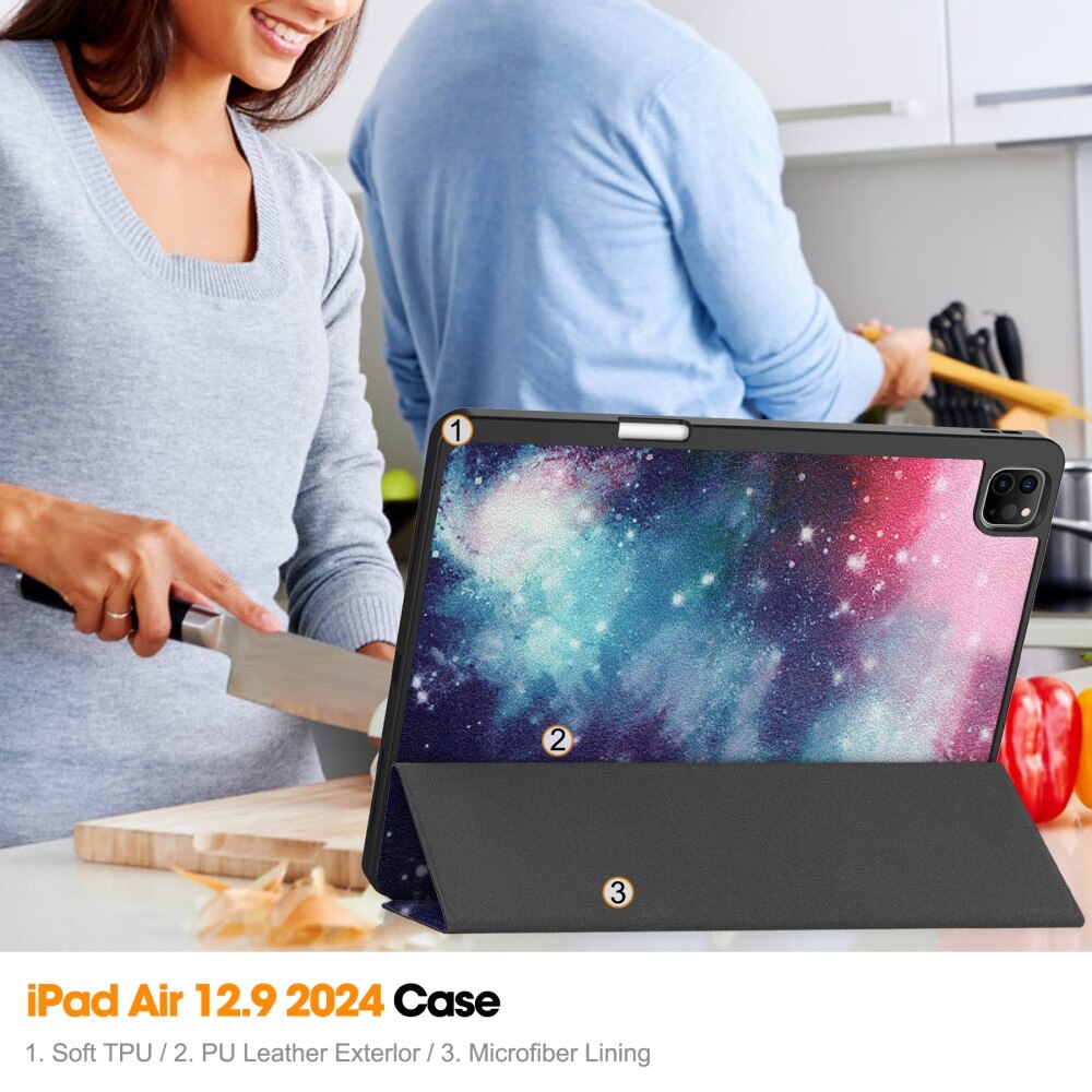 iPad Air 13 (2024) Tri-Fold Cover Space