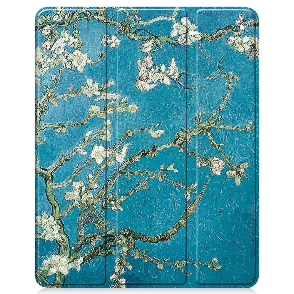 Apple iPad Air 13 2nd Gen (2025) Tri-Fold Cover Cherry blossoms