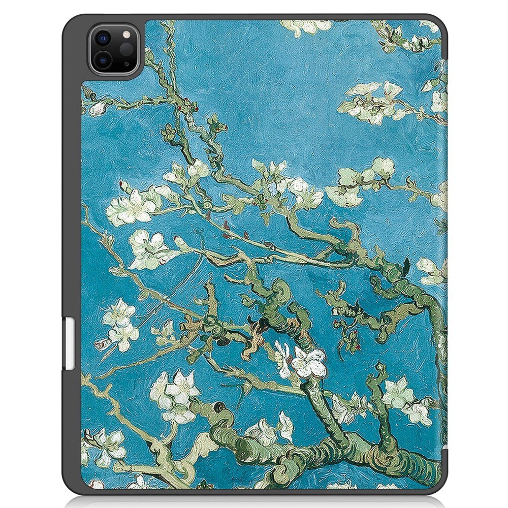 Apple iPad Air 13 2nd Gen (2025) Tri-Fold Cover Cherry blossoms