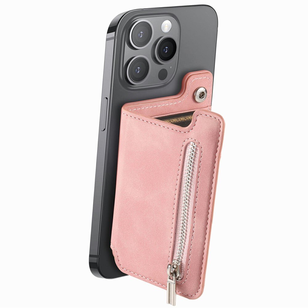 MagSafe RFID Card Holder with Stand Pink