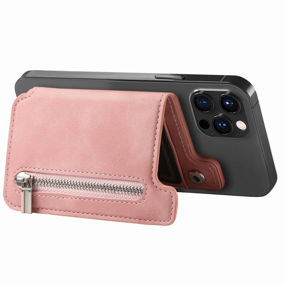 MagSafe RFID Card Holder with Stand Pink