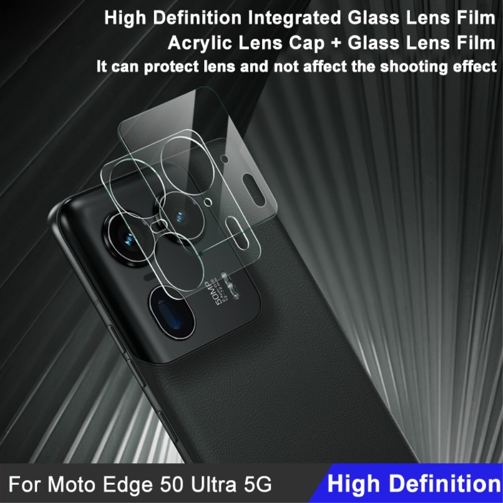 Motorola Edge 50 Ultra Tempered Glass 0.2mm Lens Protector Transparent