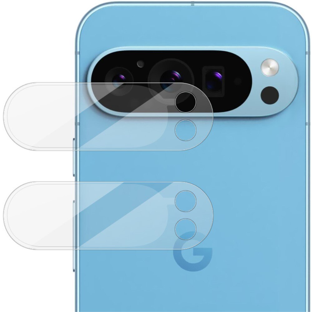 Google Pixel 9 Pro Tempered Glass Lens Protector (2-pack) Transparent