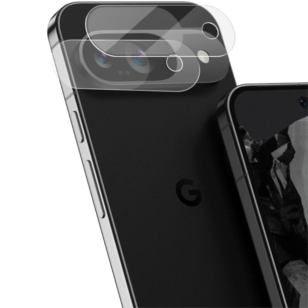 Google Pixel 9 Tempered Glass Camera Protector (2-pack) Transparent