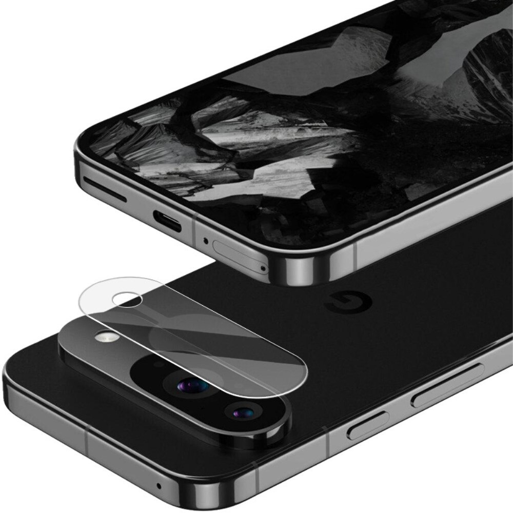 Google Pixel 9 Tempered Glass Camera Protector (2-pack) Transparent