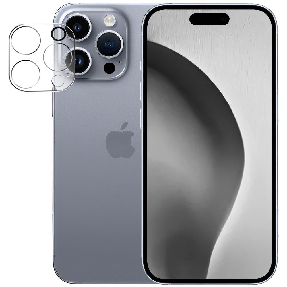 iPhone 16 Pro Tempered Glass Lens Protector Transparent