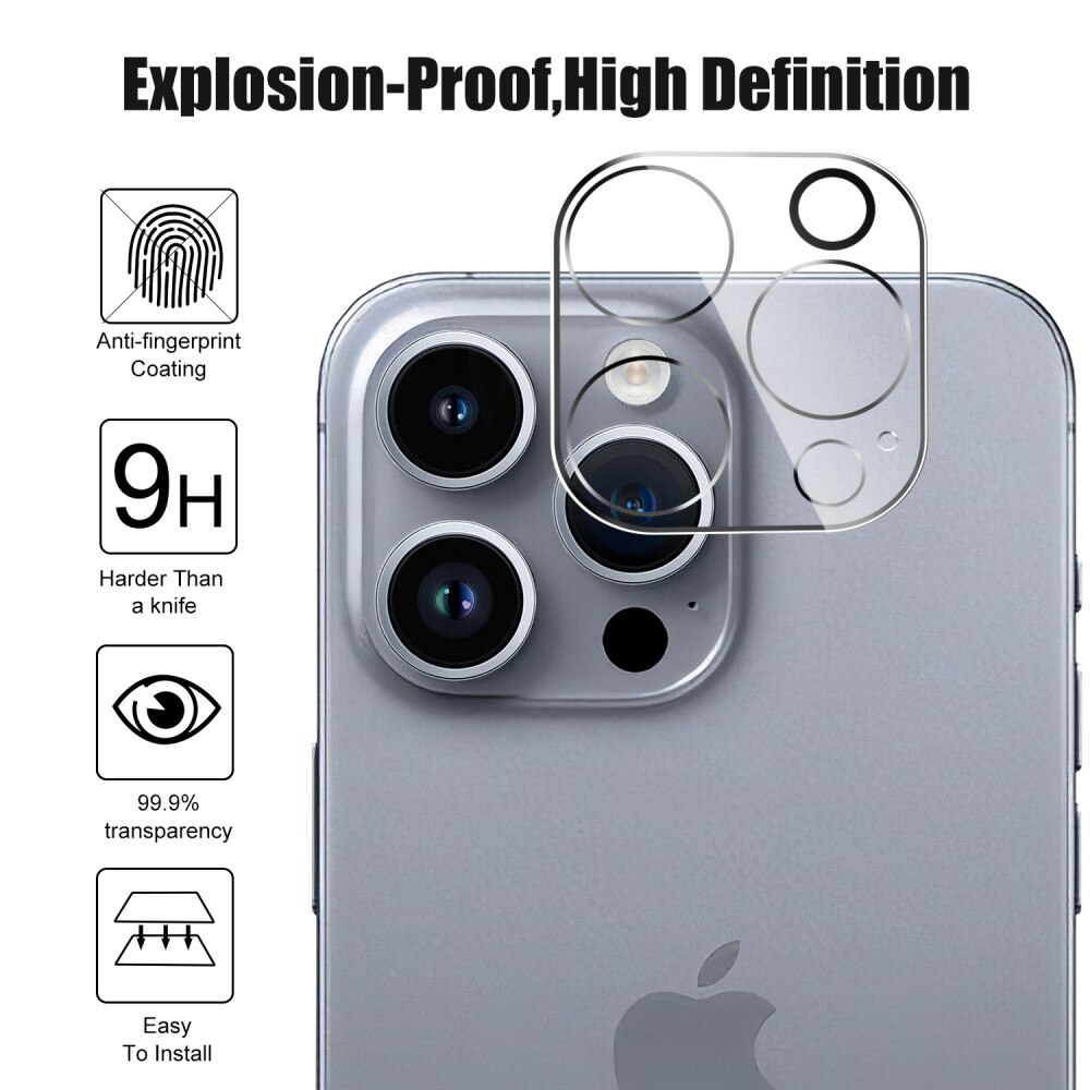 iPhone 16 Pro Tempered Glass Lens Protector