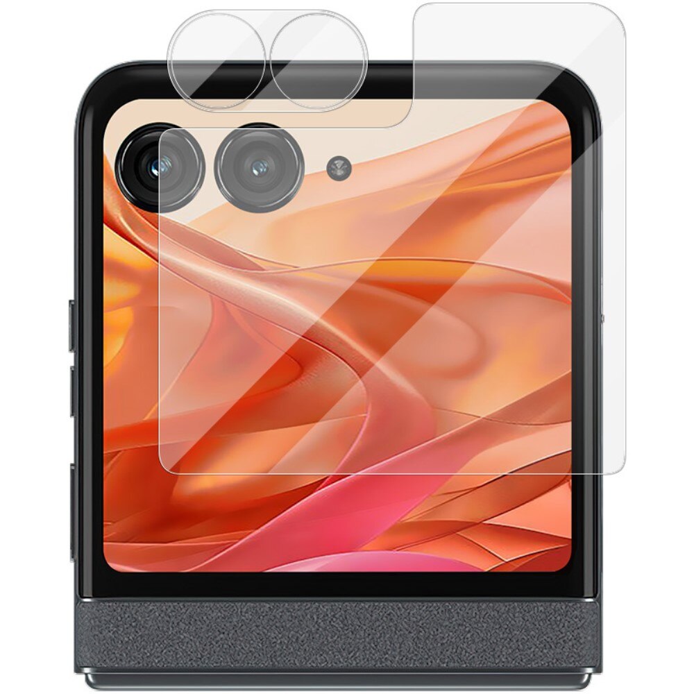 Motorola Razr 50 Tempered Glass Lens & Outer Screen Protector