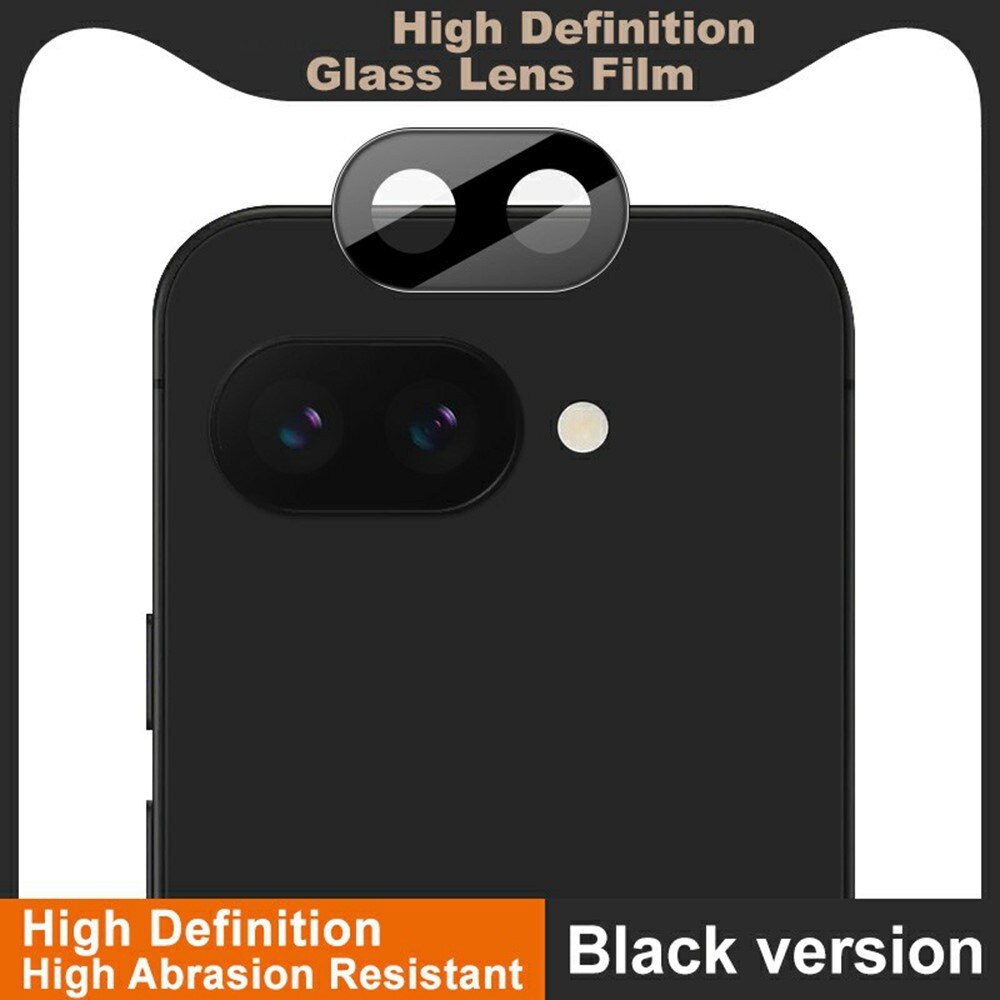 Google Pixel 9a Tempered Glass 0.2mm Lens Protector Black