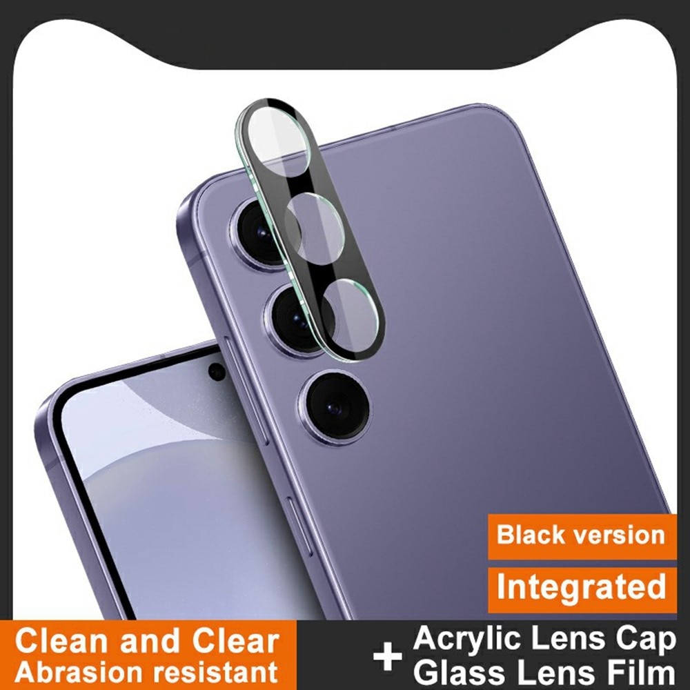 Samsung Galaxy S25 Tempered Glass 0.2mm Lens Protector Black