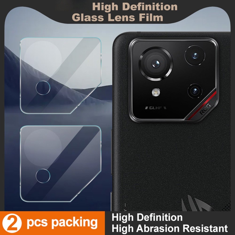 Asus ROG Phone 9 Tempered Glass Lens Protector (2-pack) Transparent