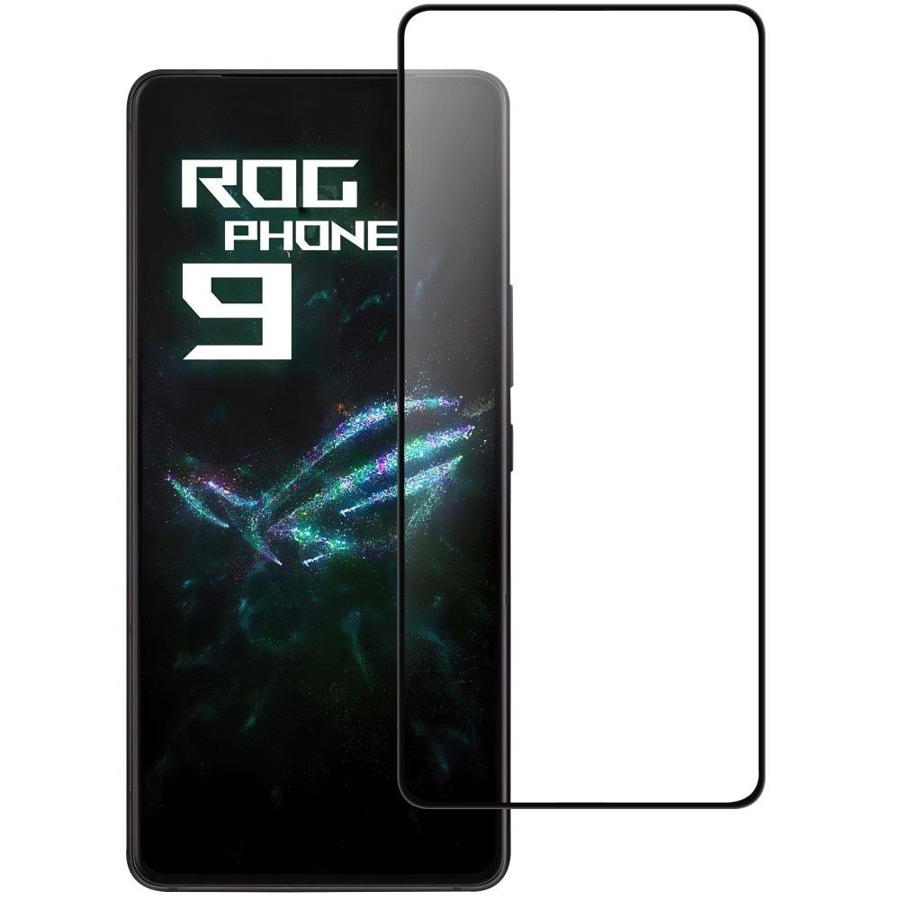 Asus ROG Phone 9 Pro Tempered Glass Full-Cover Screen Protector Black