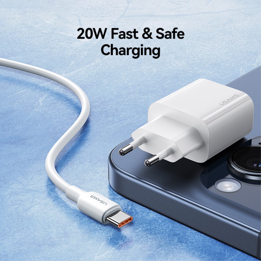 Wall Charger USB-C 20W White