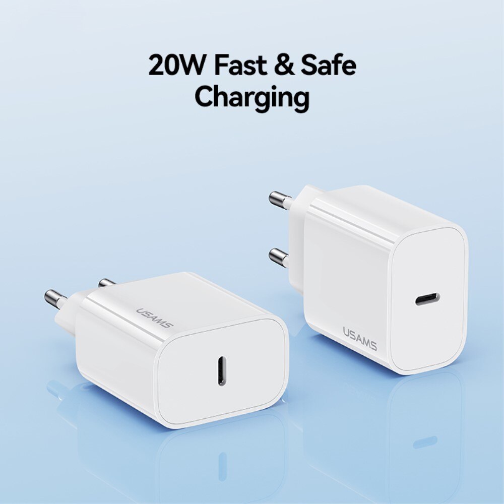 Wall Charger USB-C 20W White