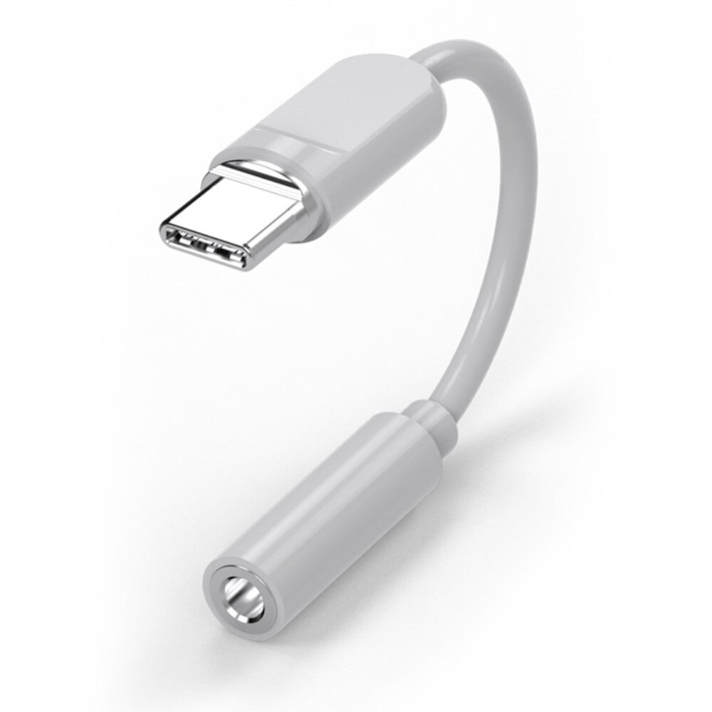 Headphone Adapter USB-C to 3.5mm DAC White