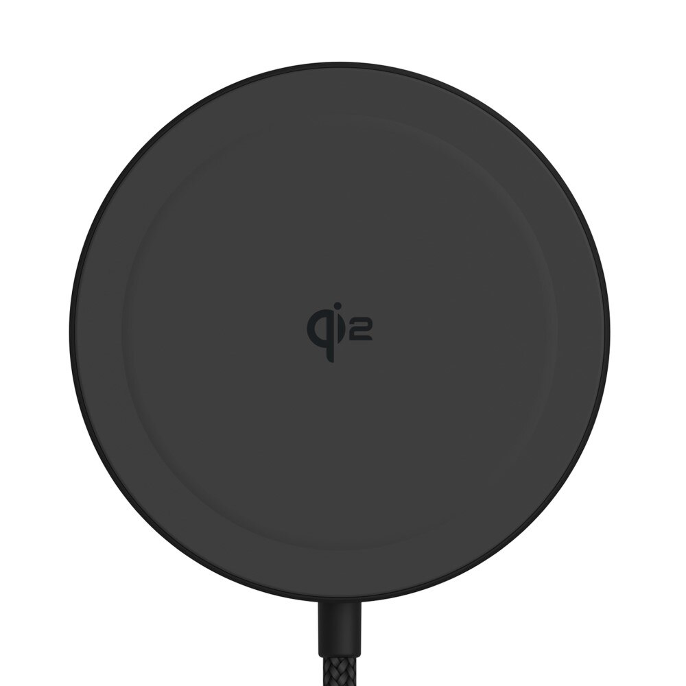 Qi2 15W MagSafe Wireless Charging Pad with Stand Black