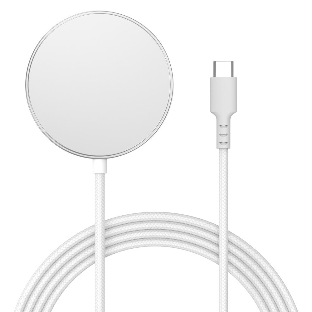 Apple iPhone 16 Pro Qi2 15W MagSafe Wireless Charging Pad White