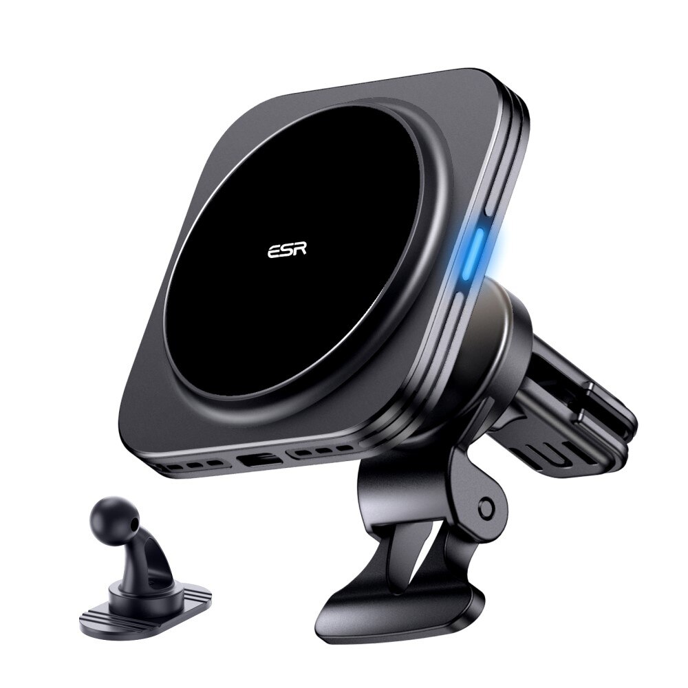 Qi2 HaloLock Wireless Car Charger Black